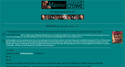 Desktop Screenshot of maximumcrowe.net